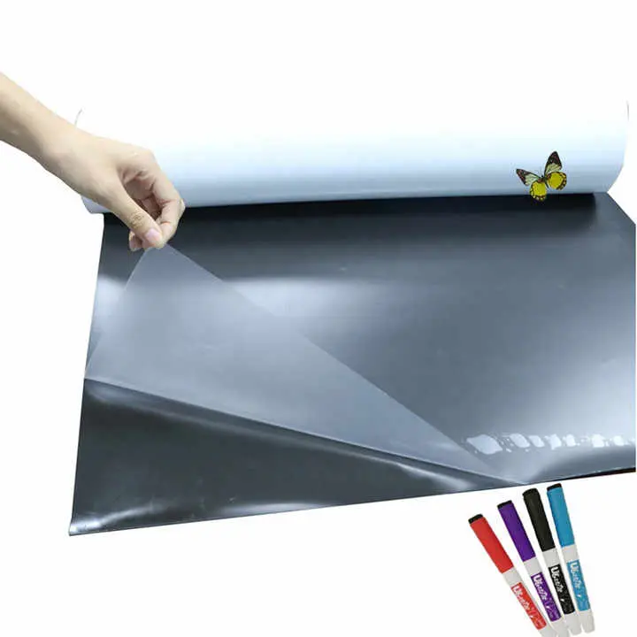 PP Static Whiteboard Pisanje filma bijeli listovi
